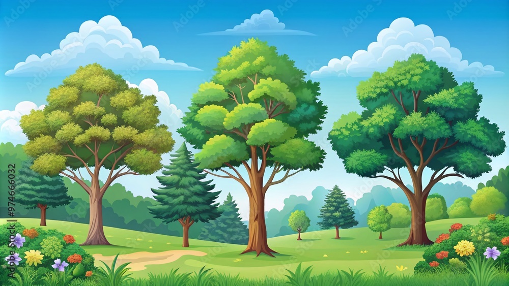 trees animated trees animated