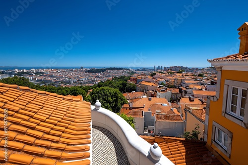 The view from Miradouro da GraÃ§a, with its sweeping panorama of the cityâ€™s terracotta rooftops photo