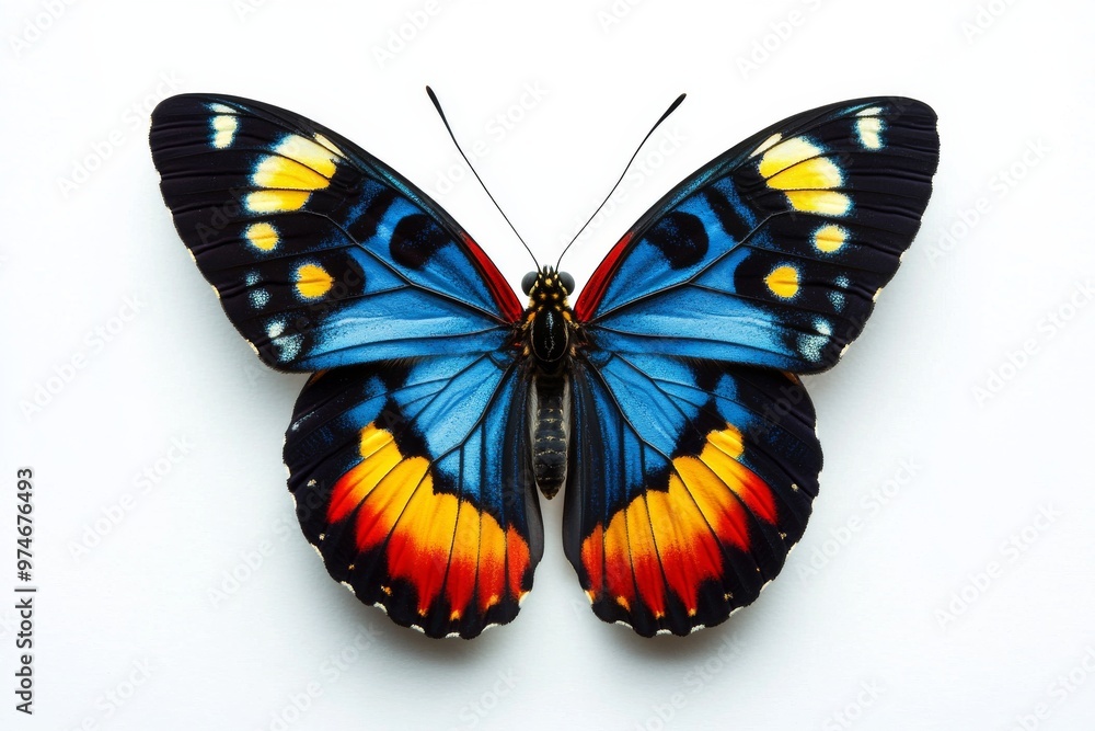 butterfly isolated on white background butterfly isolated on white background