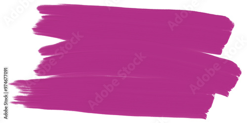 Fotografie violet brush banner for text label_fandango single illustration on transparency