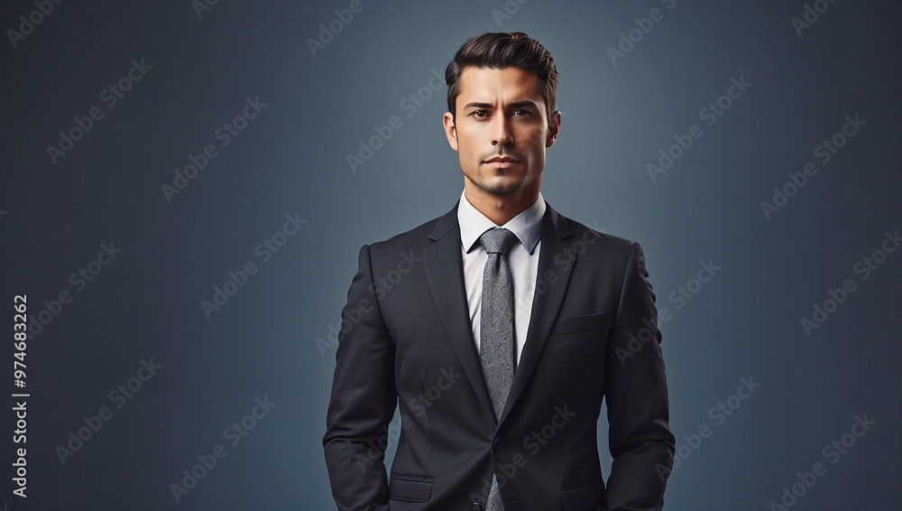 Portrait of a Businessman Full Height Image Portrait of a Businessman Full Height Image