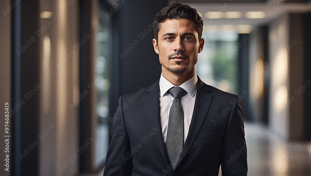 Portrait of a Businessman Full Height Image Portrait of a Businessman Full Height Image