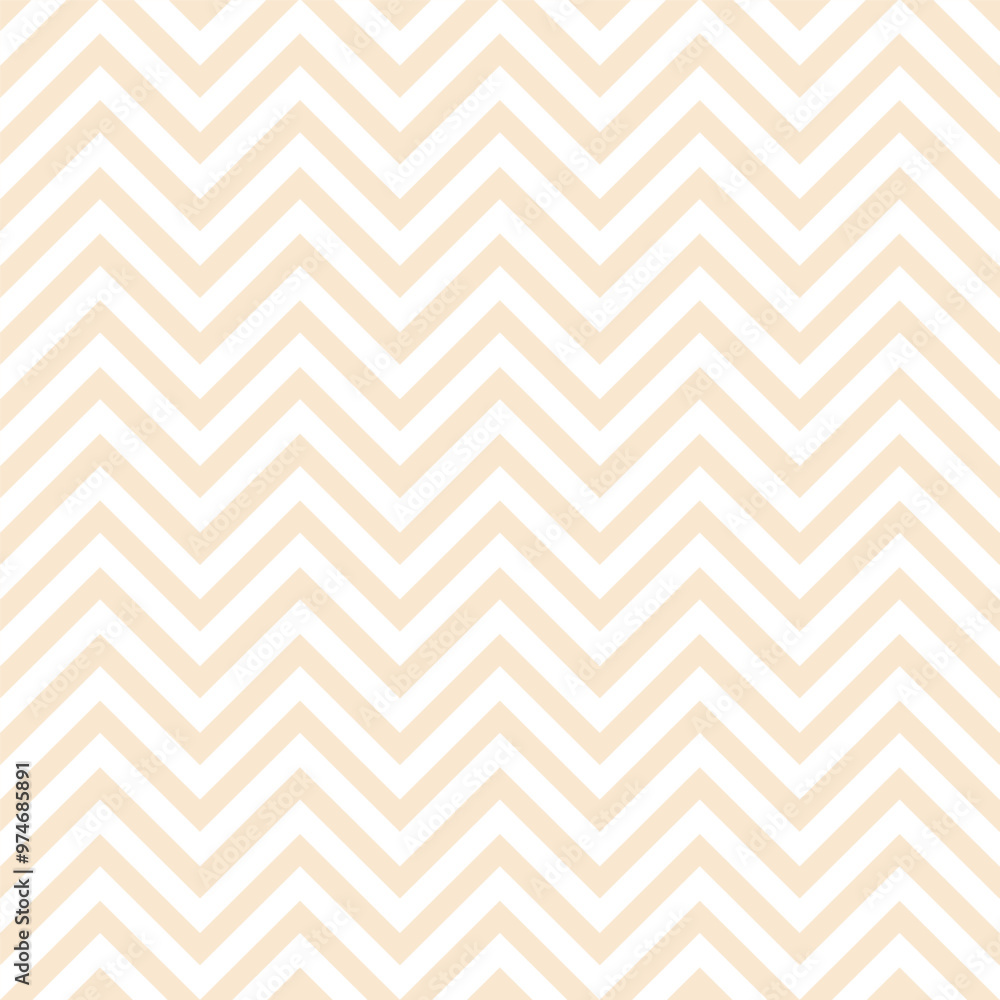 A simple zigzag pattern in soft beige tones, suitable for backgrounds or textile designs. A simple zigzag pattern in soft beige tones, suitable for backgrounds or textile designs.