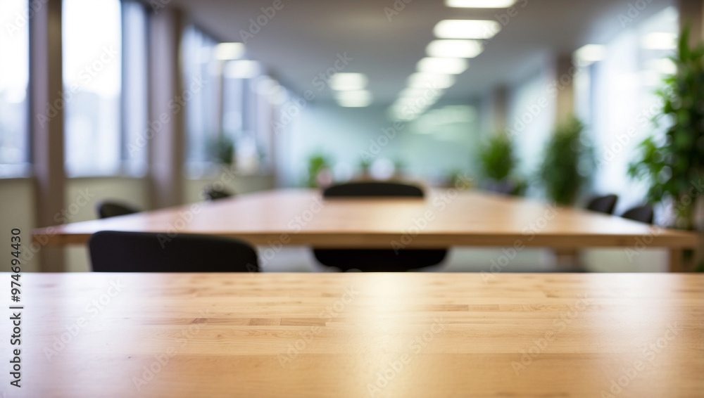 Table Top and Blur Office of the Background Table Top and Blur Office of the Background