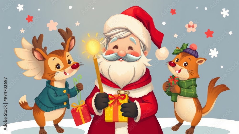 Weihnachtsfreude mit Santa und Freunden
Weihnachtsfreude mit Santa und Freunden