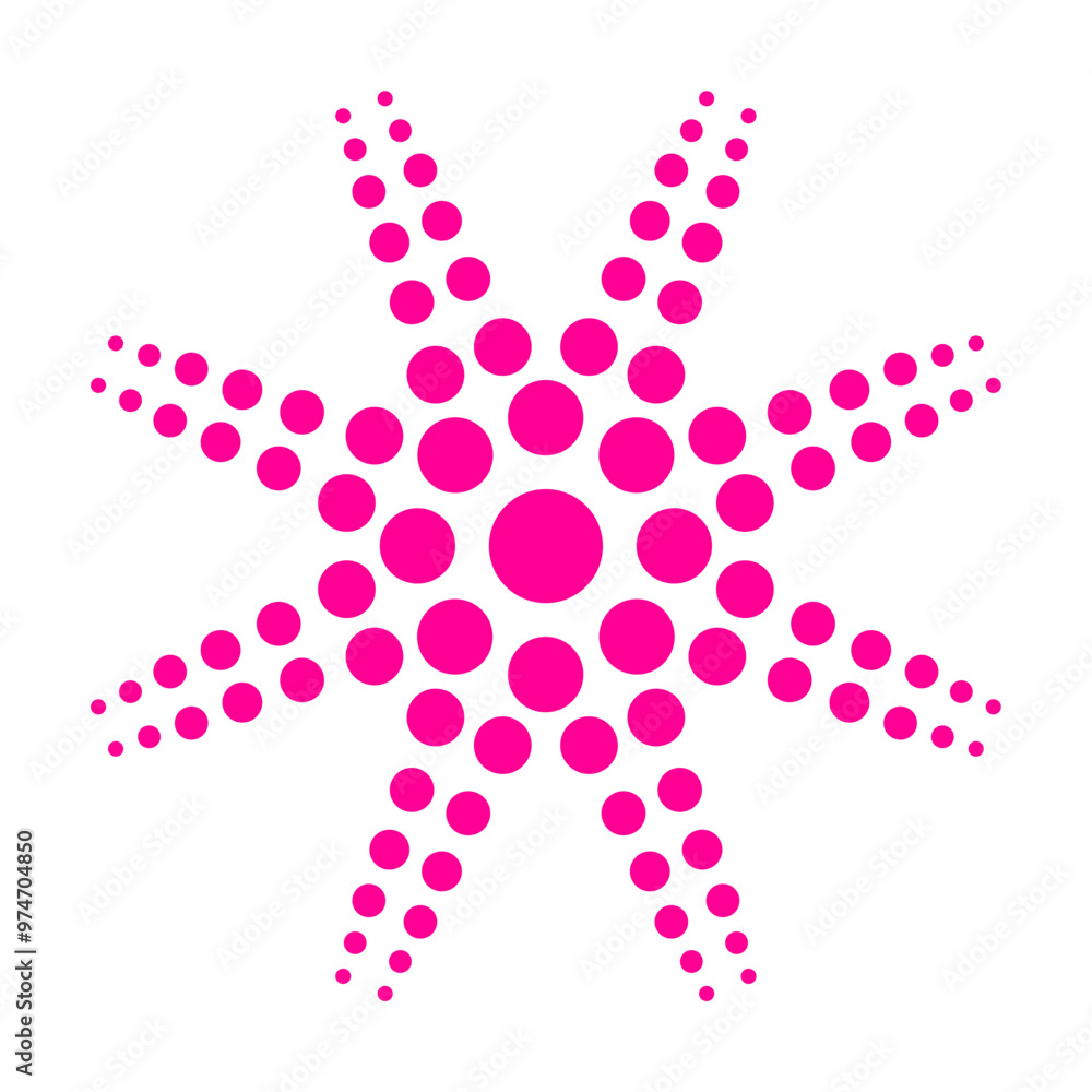 Halftone design element