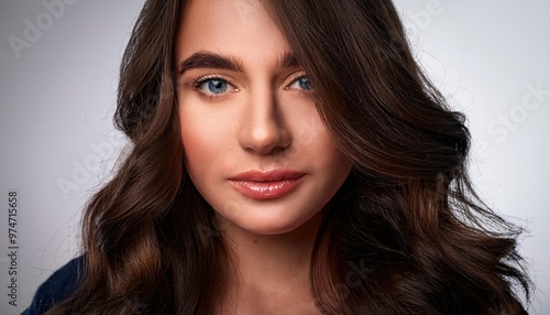 Wallpaper Mural close up cinematic shot of a woman's face Torontodigital.ca