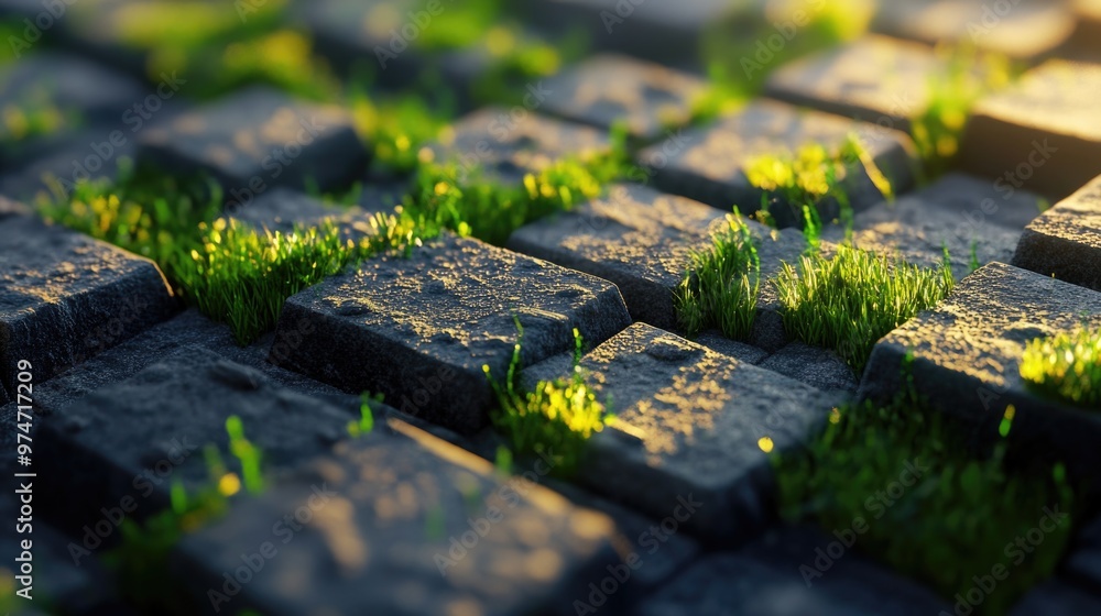 Voxel – 3D Voxel Terrain with Layers of Grass, Earth, and Rocks Exposed, Perfect for Game Design Voxel – 3D Voxel Terrain with Layers of Grass, Earth, and Rocks Exposed, Perfect for Game Design