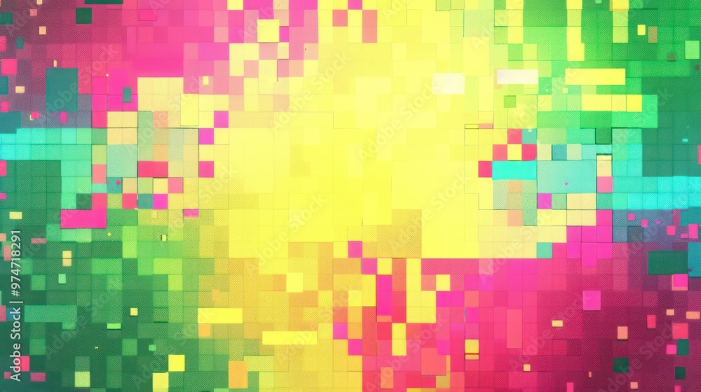 Abstract Pixelated Background Abstract Pixelated Background
