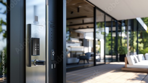 Wallpaper Mural Smart Door Lock for Modern Home Torontodigital.ca