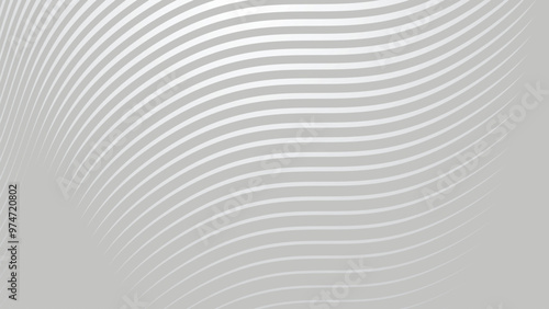 Gray curve line abstract background for backdrop or presentation