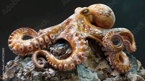 Octopus on Rock