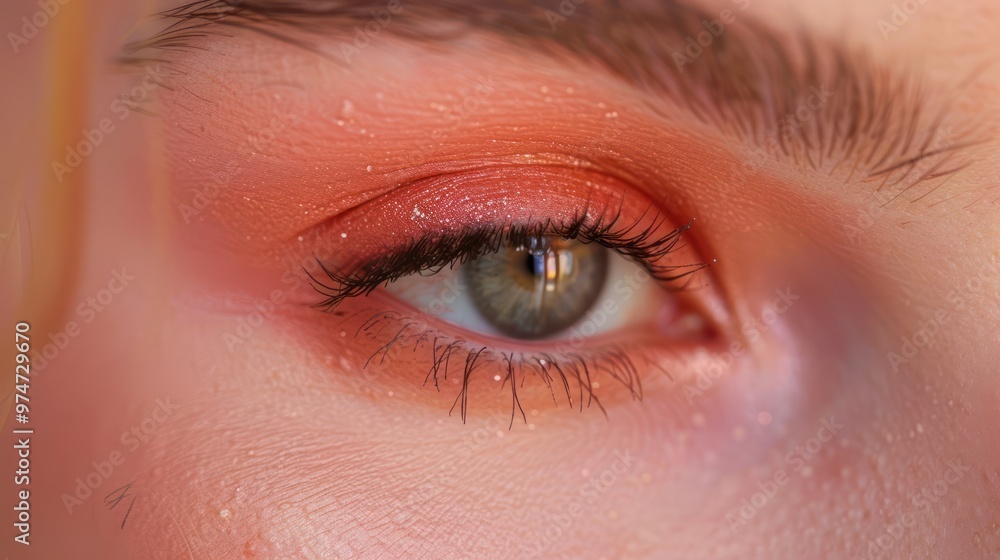 Close Up of an Eye with Makeup Close Up of an Eye with Makeup