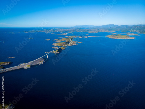 The Atlantic Road in Norway photo