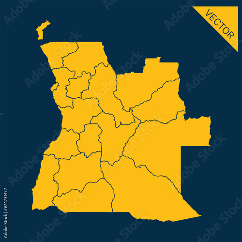 Angola map