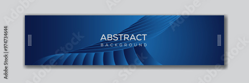 Modern, creative, exclusive, stylish, layout LinkedIn cover design template, 3D shapes cover design for your social media profile cover or banner
