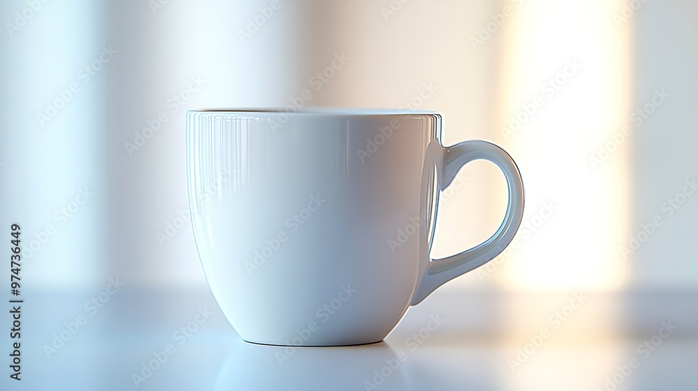 coffee cup isolated on a white background : Generative AI coffee cup isolated on a white background : Generative AI