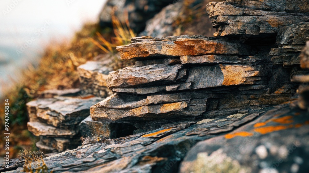 Terrain – Highly Detailed Textured Terrain for 3D Use Showing Layers of Rocky Surfaces and Grassy Plains Terrain – Highly Detailed Textured Terrain for 3D Use Showing Layers of Rocky Surfaces and Grassy Plains