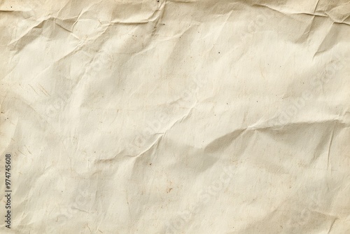 Crumpled Paper Texture Background.