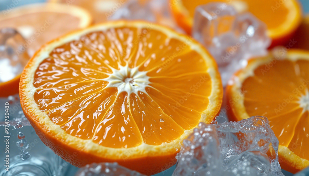 orange in water orange in water