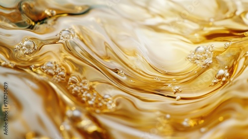 Liquids – Close-up of Liquids in Different States Mixing Together Creating Mesmerizing Patterns