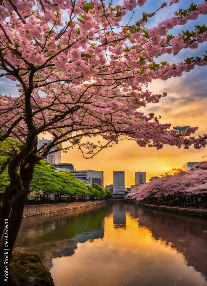 cherry blossom in the park cherry blossom in the park