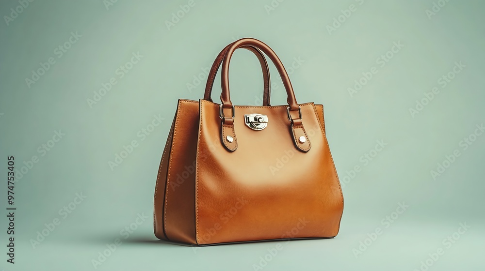 isolated handbag in the studio : Generative AI isolated handbag in the studio : Generative AI