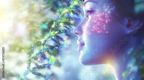 Illuminating Epigenetic Impact: DNA Strand Unwinding to Reveal Glowing Environmental Markers