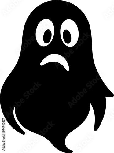 Hand Drawn Ghost Halloween