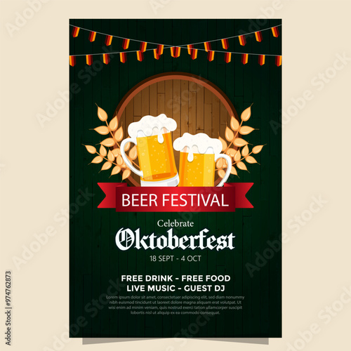 Oktoberfest is a world-famous beer festival originating in Munich, Germany, held annually from late September to the first weekend in October.