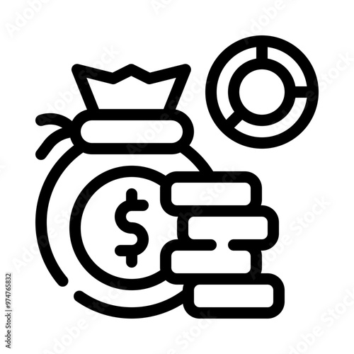 budget line icon