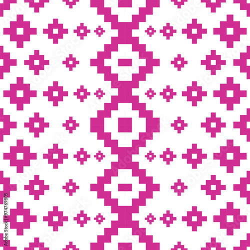 abstract ethnic art.seamless pattern in tribal,folk embroidery,and Mexican style.
Aztec geometric art ornament print.Design for carpet,cover.wallpaper,wrapping,fabric,clothing.