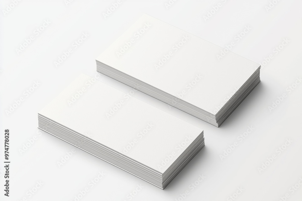 Business Card Mockup on Isolated Background created with Generative AI Business Card Mockup on Isolated Background created with Generative AI
