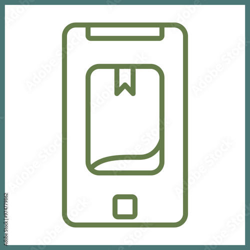 eBook Reader Icon Design