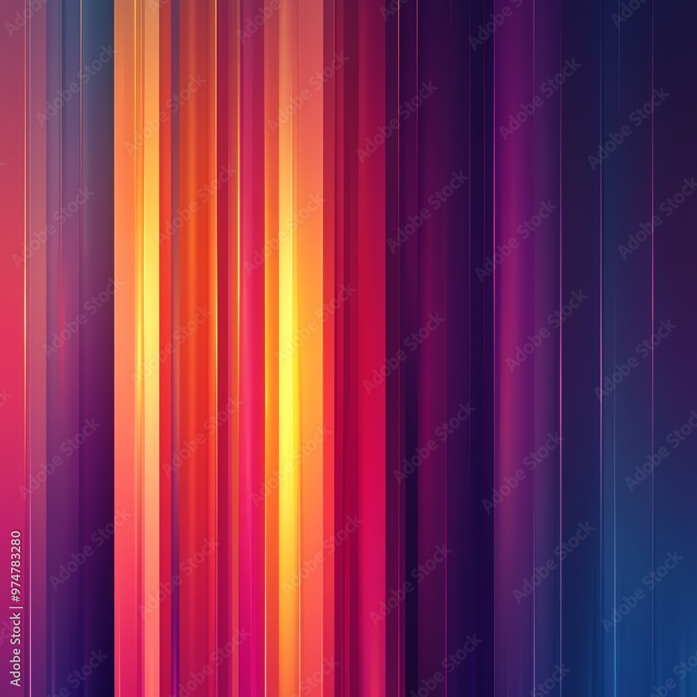 Colorful vertical bars in fluid gradient, abstract style, dynamic motion and vibrant energy, perfect for modern digital and commercial design Colorful vertical bars in fluid gradient, abstract style, dynamic motion and vibrant energy, perfect for modern digital and commercial design