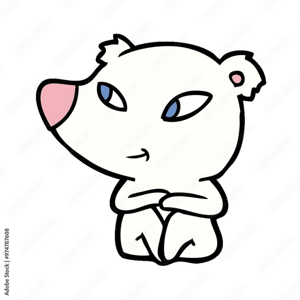 polar bear cartoon polar bear cartoon