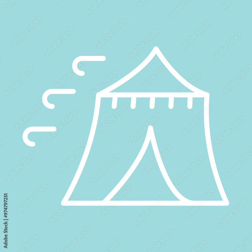 Circus Tent Icon Design Circus Tent Icon Design