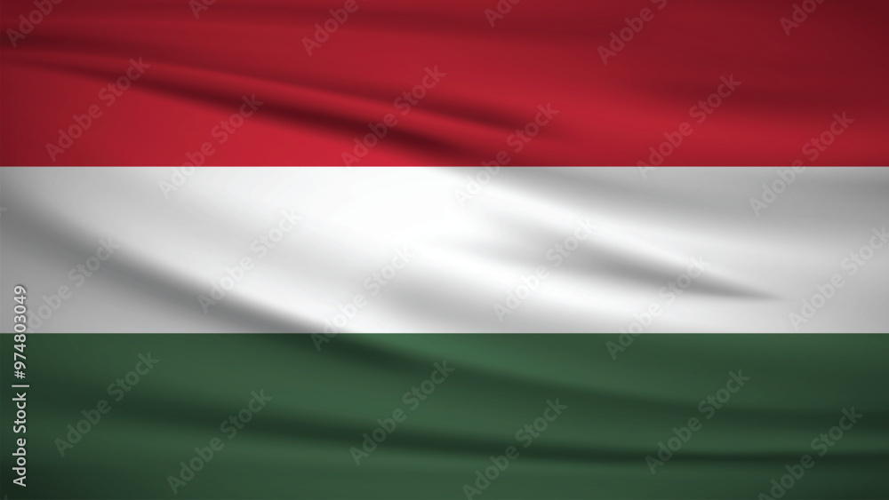 National Flag of Hungary Background Illustration 4K National Flag of Hungary Background Illustration 4K