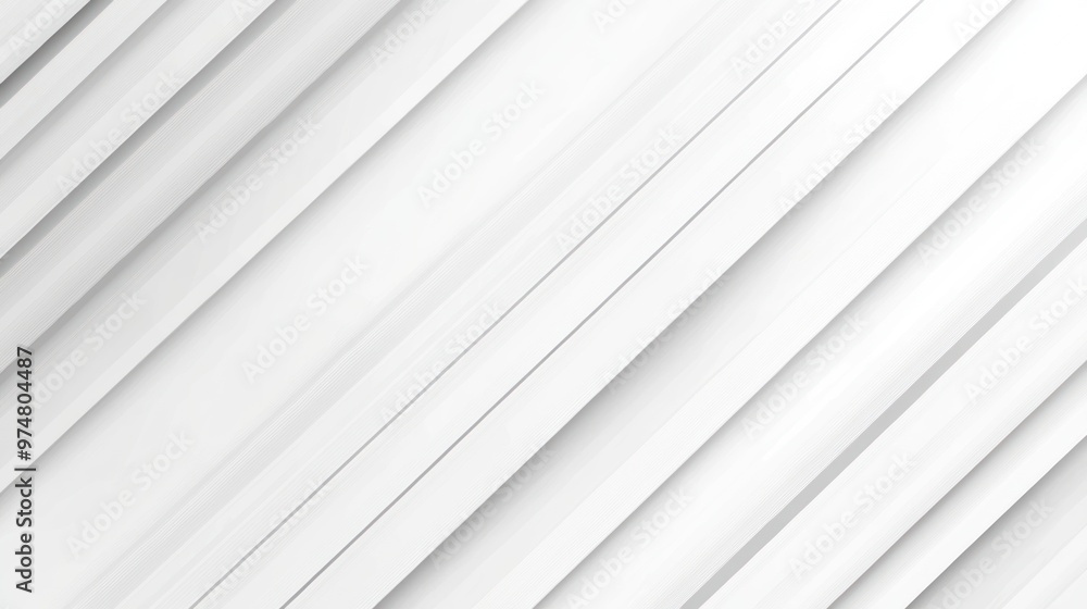 Obraz premium Light gray diagonal line pattern creating a subtle, abstract tech stripe background