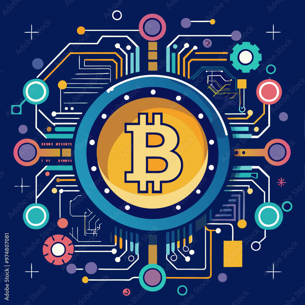 a-bitcoin-symbol-surrounded-by-tech-style-circuits a-bitcoin-symbol-surrounded-by-tech-style-circuits