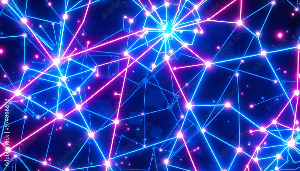 An abstract cybernetic background An abstract cybernetic background