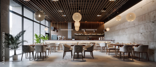interior of a restaurant