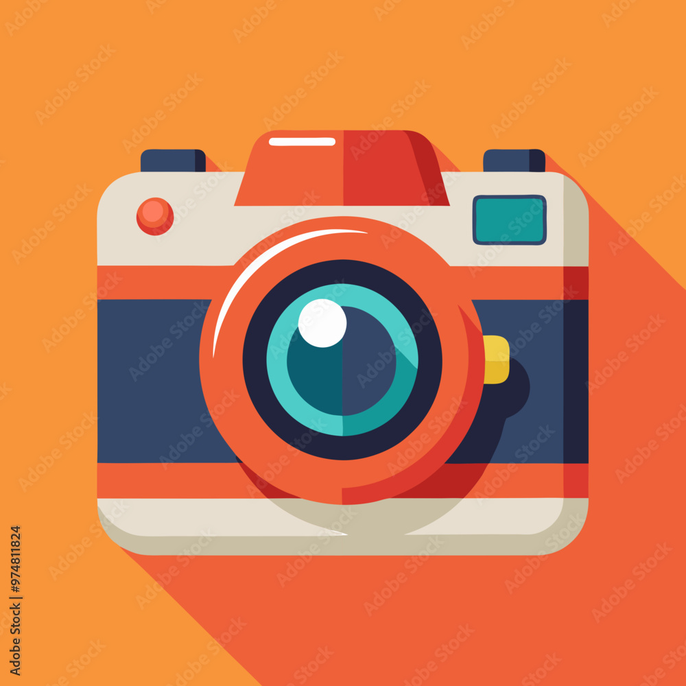 a-flat-style-camera-icon-with-a-lens-in-the-center a-flat-style-camera-icon-with-a-lens-in-the-center