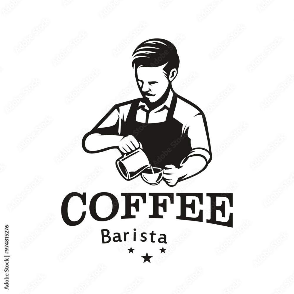 coffee logo vector template illustration design coffee logo vector template illustration design