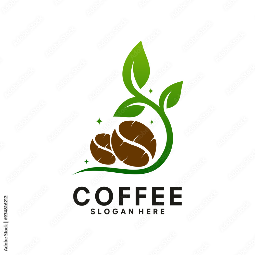coffee logo vector template illustration design coffee logo vector template illustration design