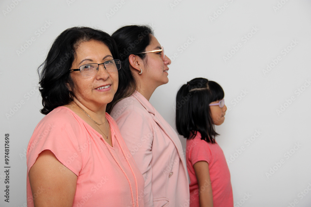 Brunette Latina grandmother is pampered by her daughter and granddaughter, they take care of each other as a support network and celebrate Grandparents' Day Brunette Latina grandmother is pampered by her daughter and granddaughter, they take care of each other as a support network and celebrate Grandparents' Day