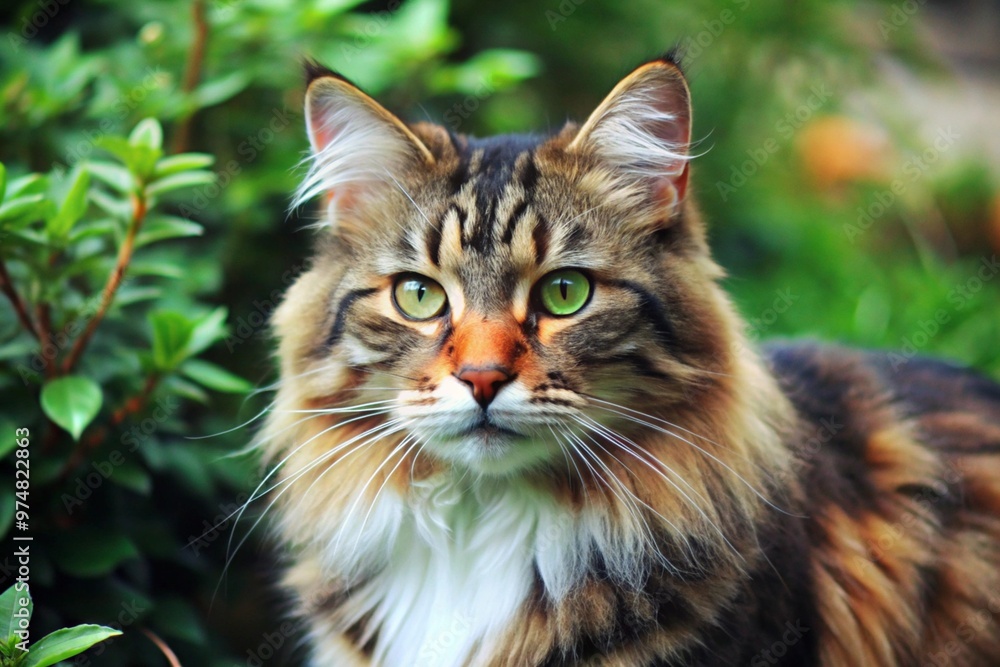 Portrait of a beautiful cat close up Portrait of a beautiful cat close up