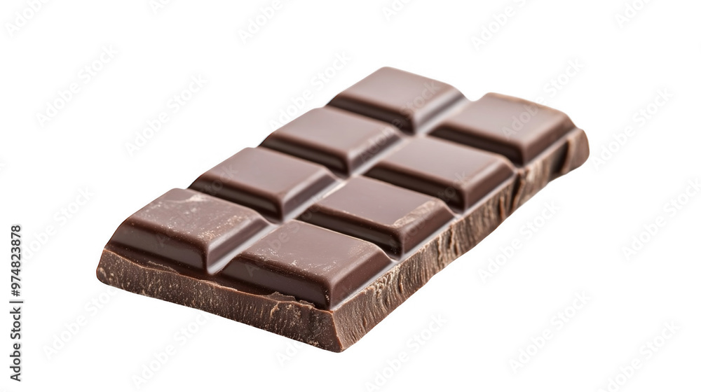 Chocolate bar isolated transparent background image Chocolate bar isolated transparent background image