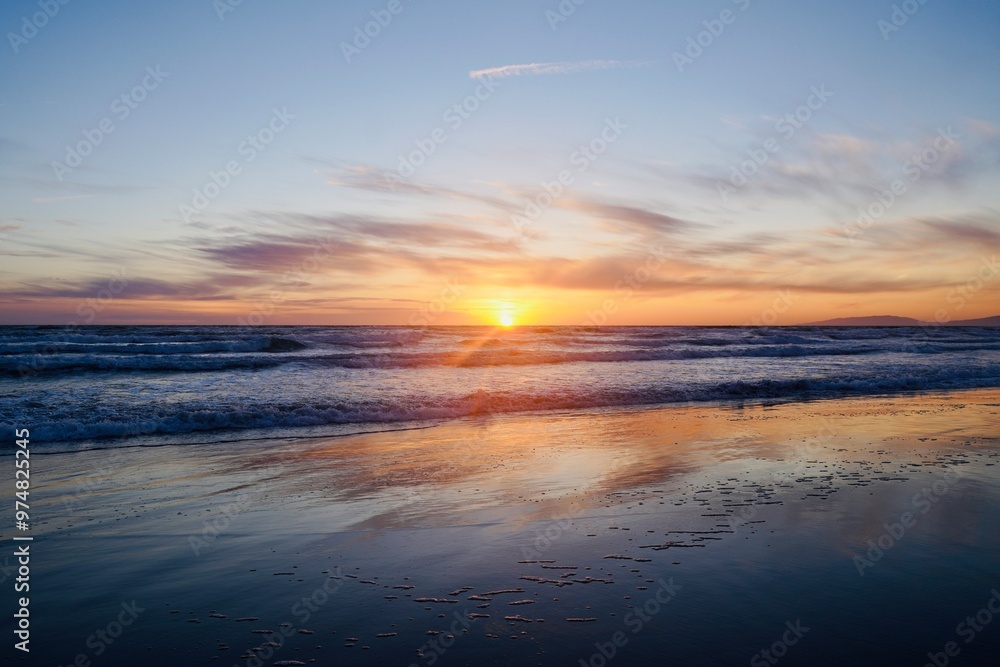 Sunset at Ocean Beach Sunset at Ocean Beach
