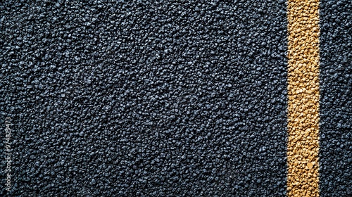 A close-up of newly painted road lines on a smooth asphalt surface, ready for traffic road lines, asphalt, smooth surface